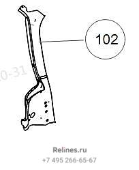 Суппорт заднего левого фонаря