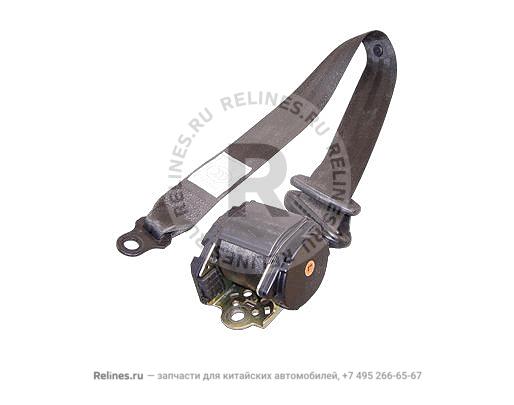 Safety belt assy - RR seat LH