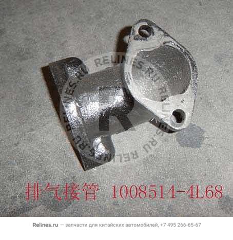 Conn pipe-exhaust pipe