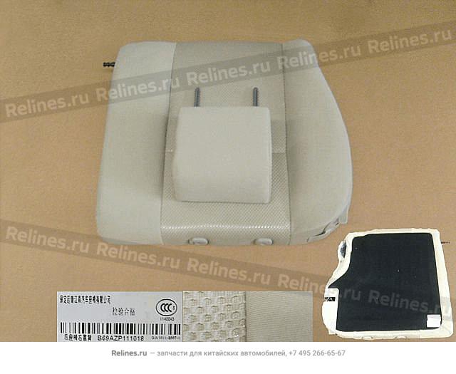 Backrest assy-rr seat RH - 7050***M00