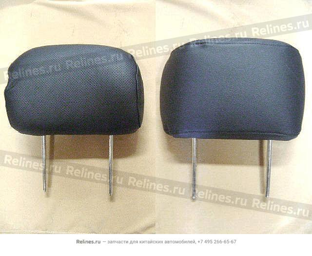 Headrest-fr seat(leather black) - 680801***0-0804