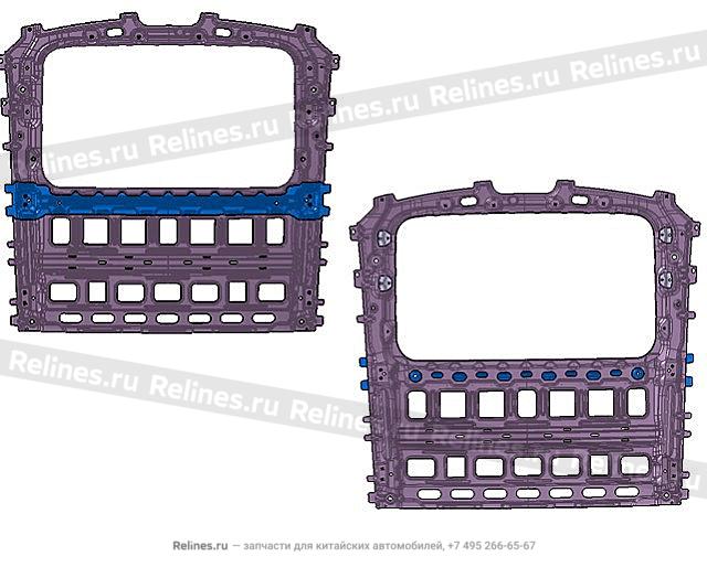 Reinf plate assy sunroof - 57013***W09A