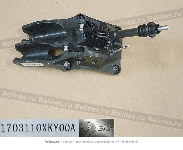 Gear selector assy