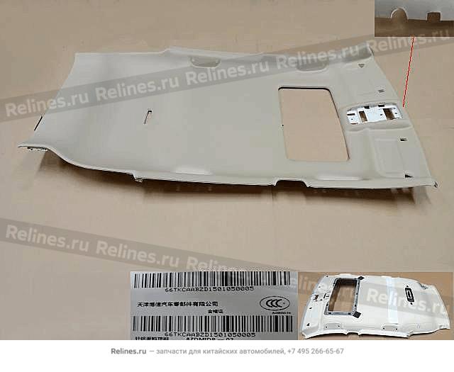 Roof panel assy