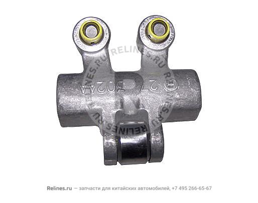 Arm assy - rocker exhaust