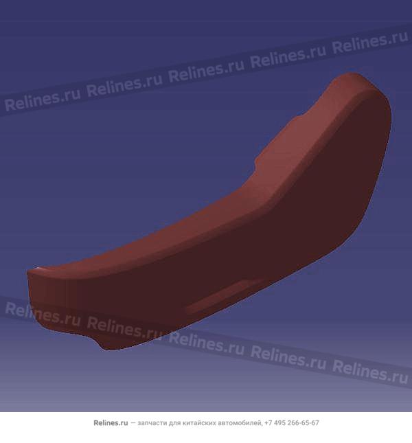 Otr protecting plate-fr seat LH