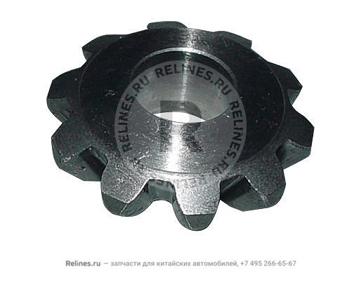 Pinion differential-front axle