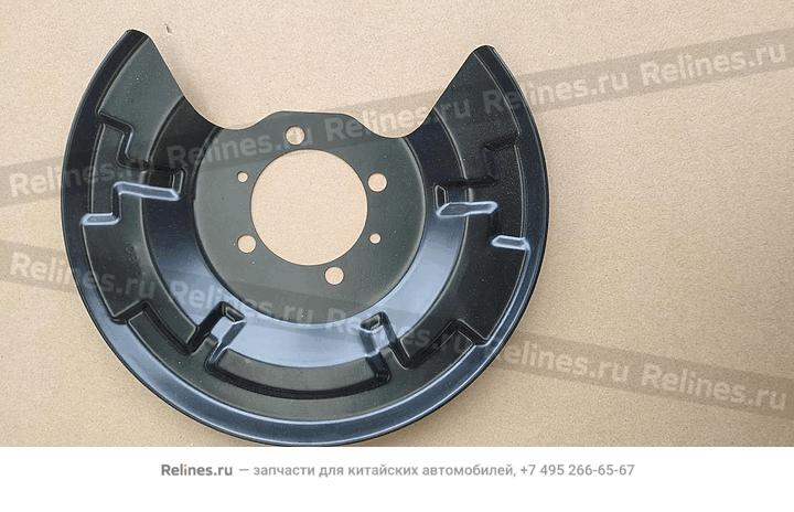 Dust cover-rr wheel brake LH