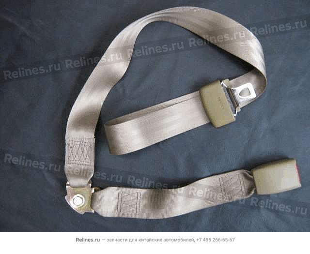 Buckle assy right side safety belt middl - 581312***1-0312