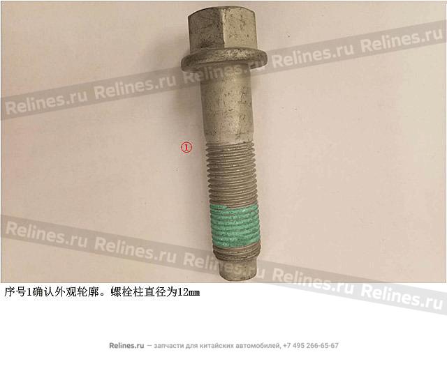 Hex bolt w/flange