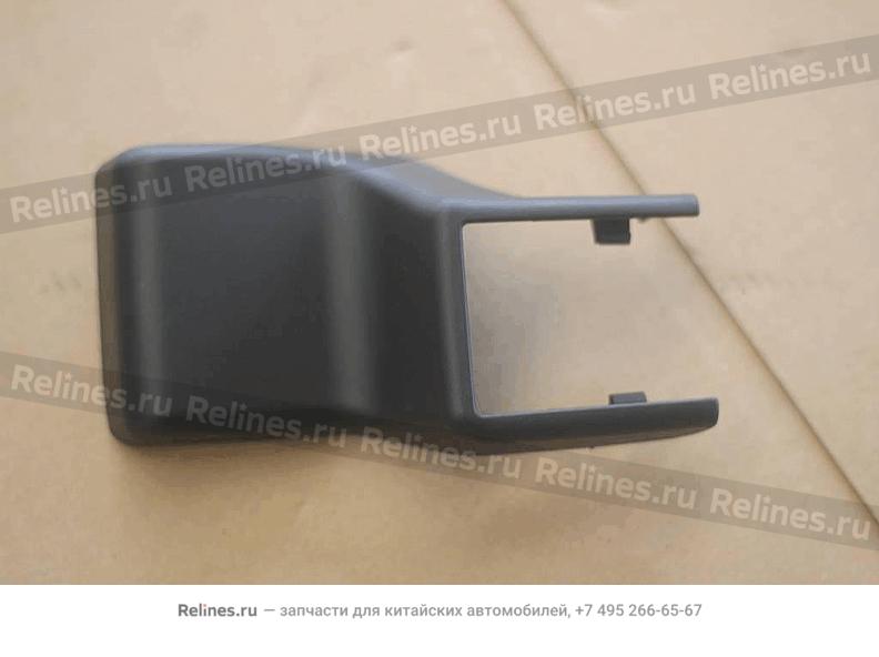 RR mounting bracket trim cover,LF seat