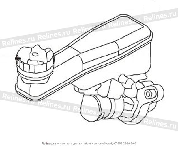 Brake master cylinder w/reservior assy - 35402***Z08A