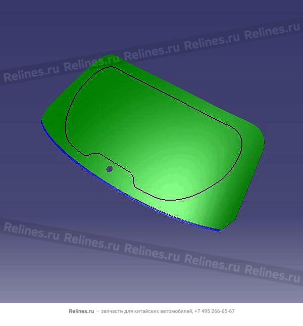 Стекло задней двери