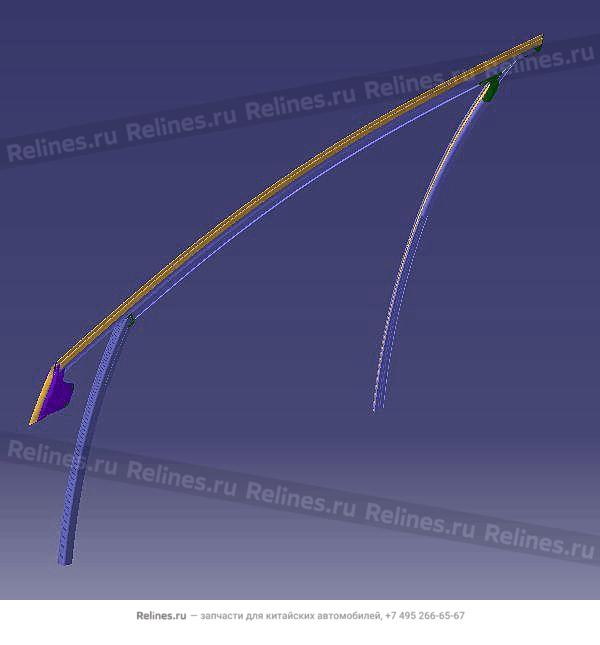 Уплотнитель двери передней правой M1D/M1DFL2/J60