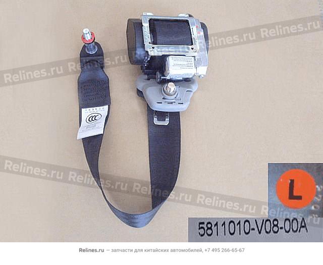 FR seat belt assy LH - 581101***8-00A