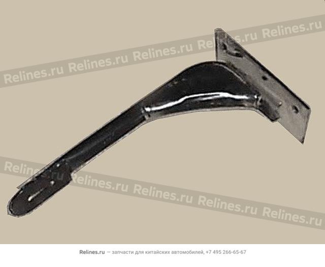 Brkt-fr side footplate LH(stainless stee - 51501***01-C1