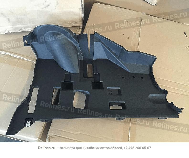 Brake pedal lower shield plate assy.