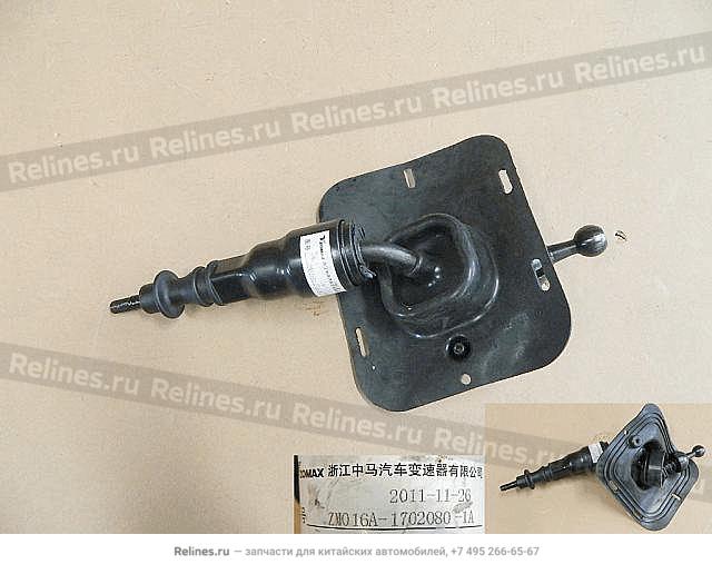 Gear lever subassy - ZM016A-***400-1A