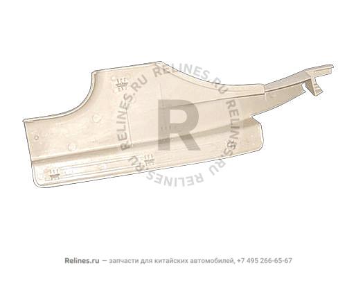 Кожух порога пластик - B11-***038