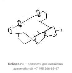 Central air duct assy