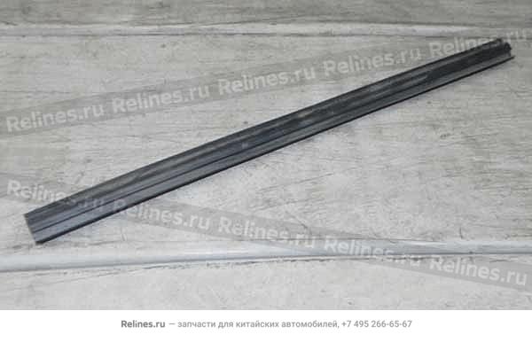 Slot-fr window glass guide rail RH