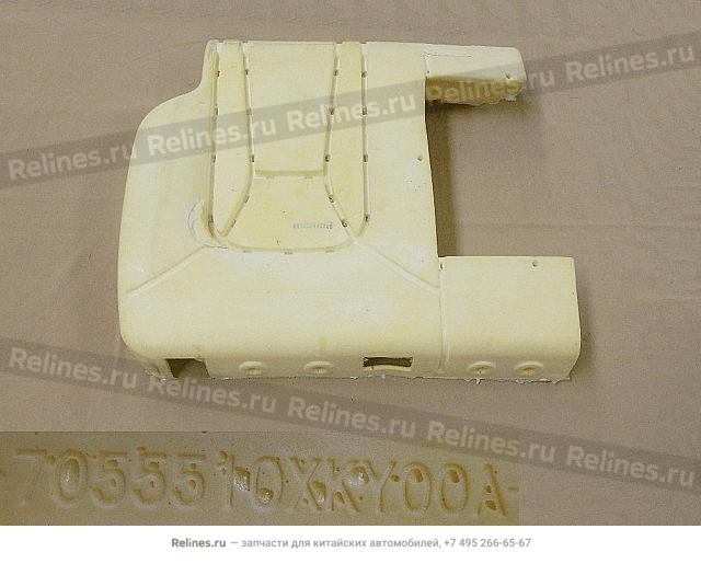 RR seat backrest foam assy,LH