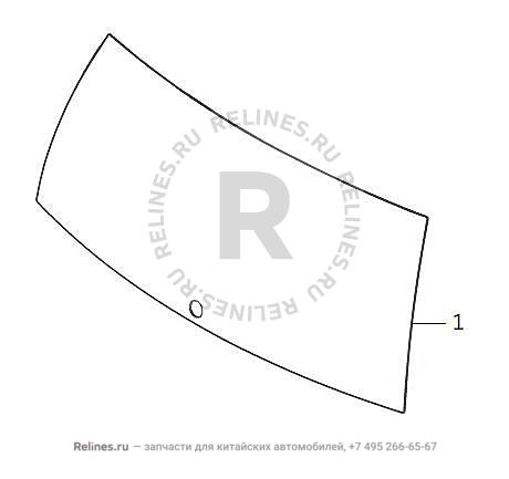 Стекло двери багажника - 6303***80B1