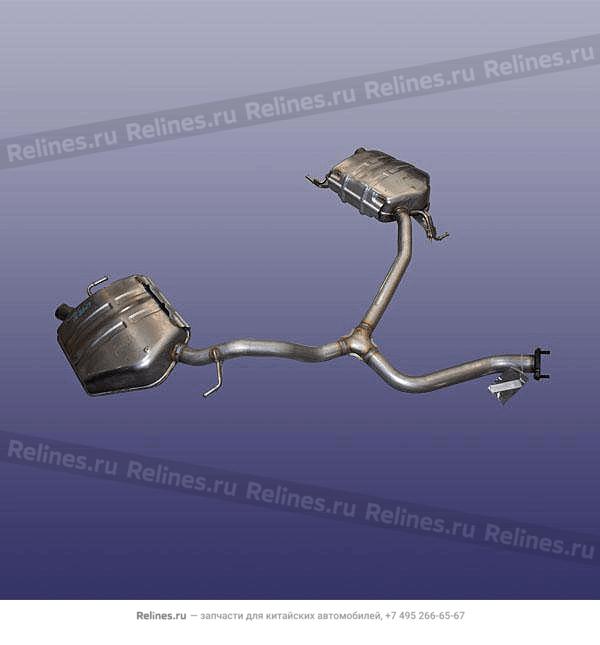 Rear muffler assy - 1530***0AA