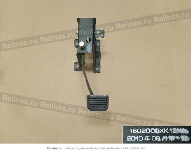 Clutch pedal assy - 1602***K12