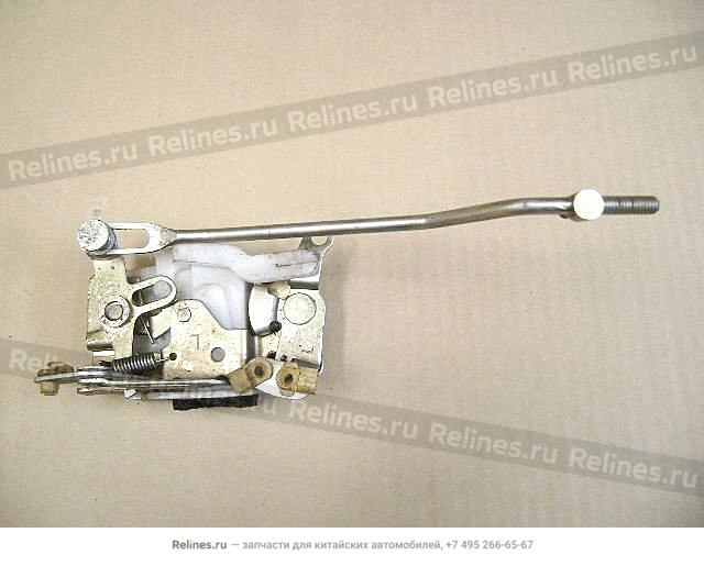 RR door lock body assy LH(Sing A1) - 6205***A01