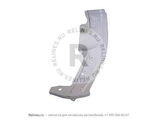 Otr plate - RR wheel apron RH