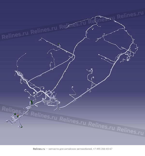 Wiring harness-floor - 8060***1AA