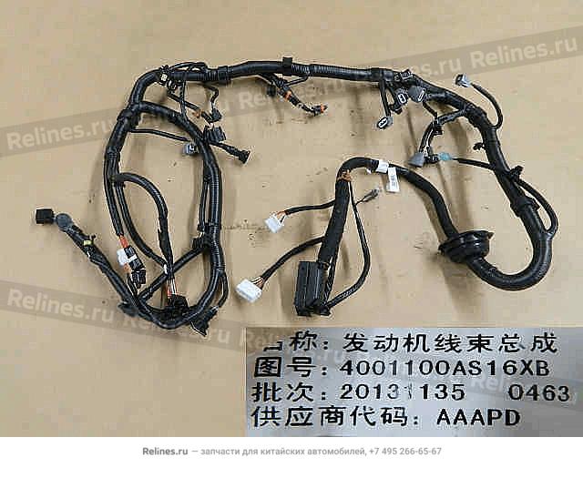 Engine harness assy - 40011***16XB