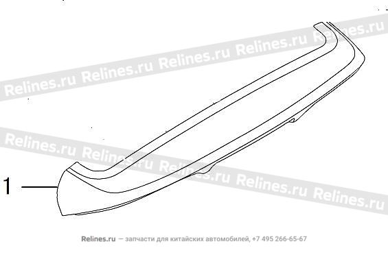 Спойлер задней двери - 56141***Z08A