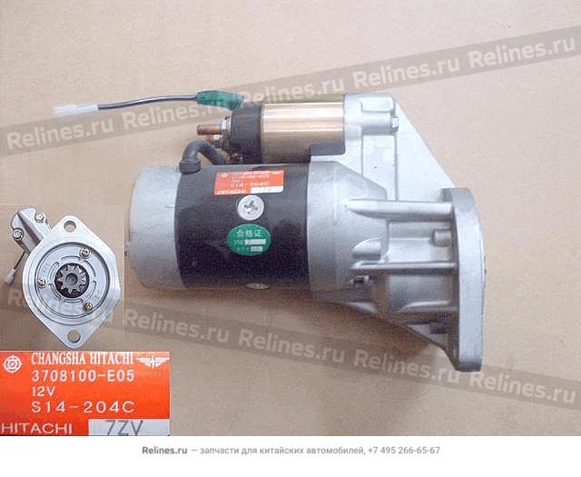 Starter motor - 3708***E05