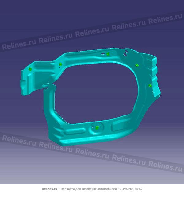 FR headlamp crossbeam-rh - 50900***AADYJ