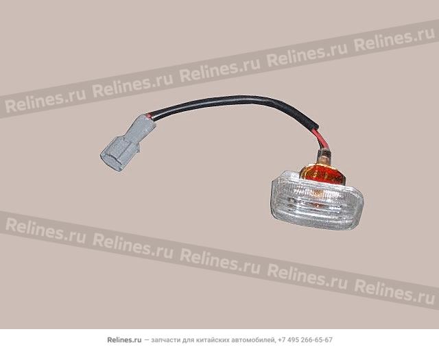 Повторитель указателя поворота на крыло - 4129***B00