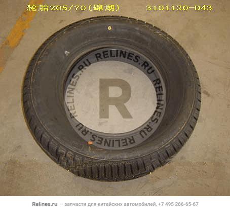 Tyre(205/70 jinhu) - 3101***D43