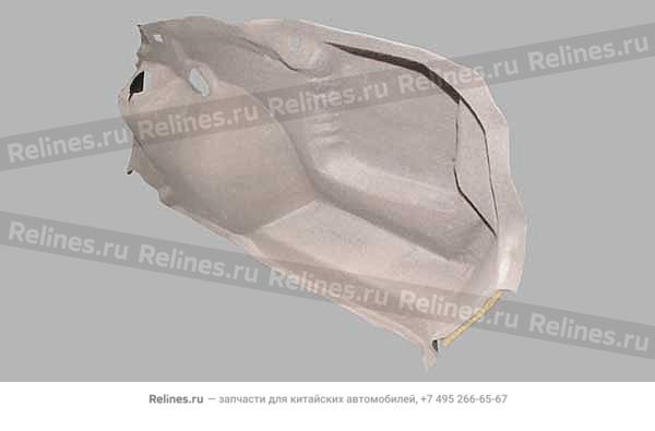 Mould assy - rear arch RH