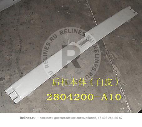 RR bumper assy(not painted) - 2804***A10