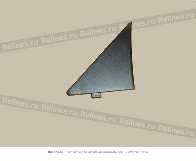 Triangular trim panel-fr door RH(gray) - 820220***3-1207