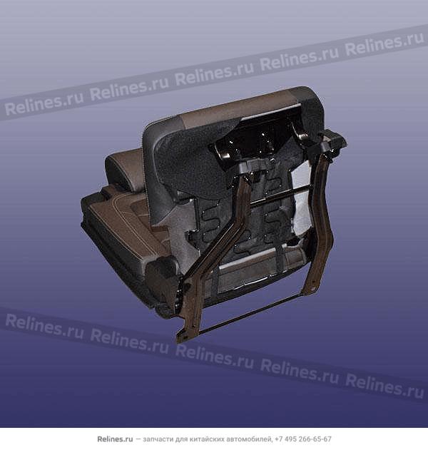 Сиденье заднее правое с пряжкой - 40200***AAABN
