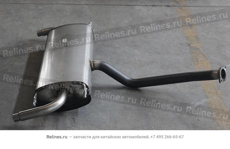 Assy,rear muffler