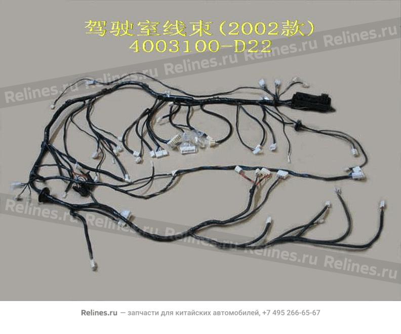 Harn assy-instrument panel&console(02)