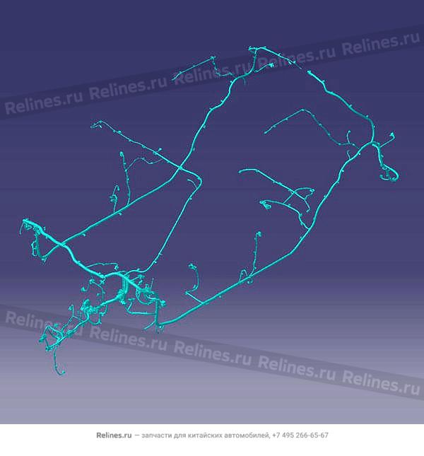 Wiring harness-floor - 8060***6AA