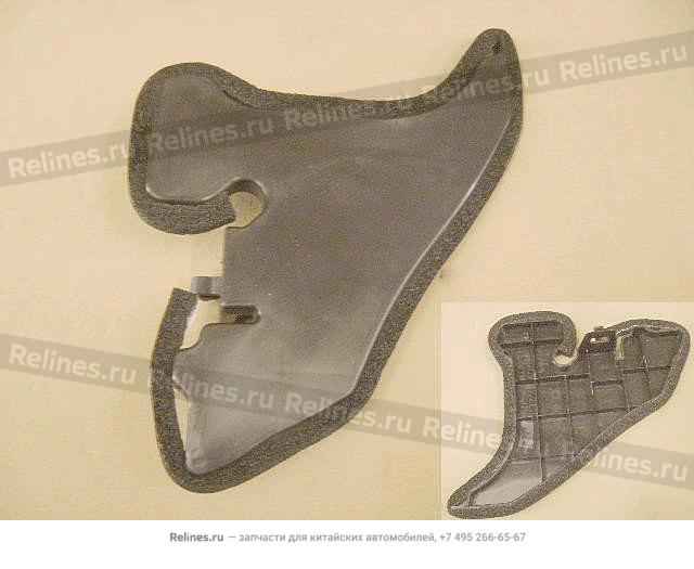 FR baffle assy-fr wheel cover LH - 5512***S08