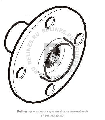 Flange wheel hub FR