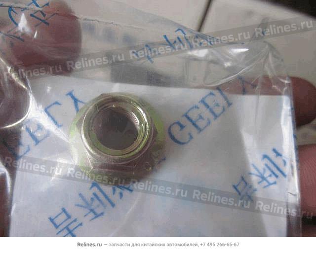 All-metal hexagon flange lock nut