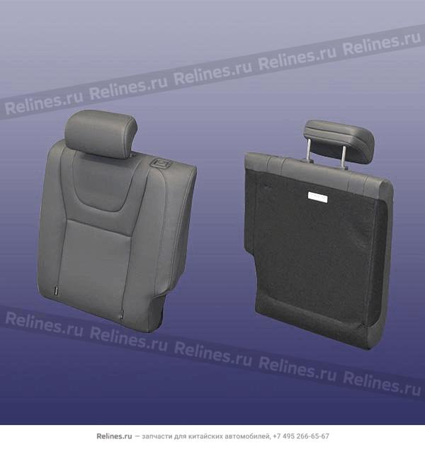 Backrest-rr seat LH - J52-7***10DB