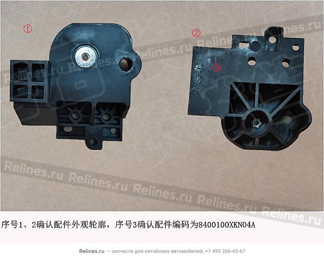 Рамка радиатора - 84001***N04A